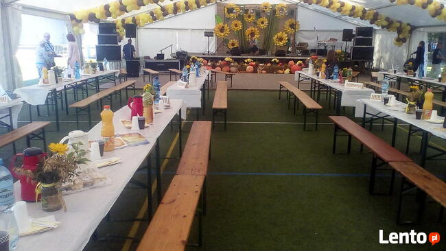 Wynajem namiotu hali namiotowej sceny