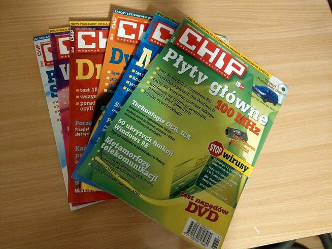 CHIP - roczniki archiwalne, PC WORLD COMPUTER- roczniki arch