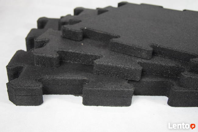 Płyty pod cięzary podesty gumowe SBR 4.5 cm fitnes