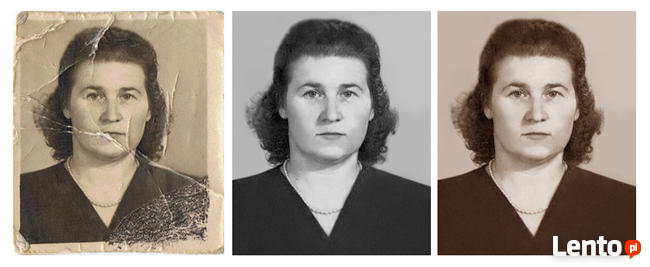 Retusz, renowacja i koloryzacja zdjęć