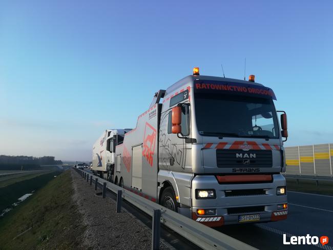 POMOC DROGOWA S8 TIR ZŁOCZEW SIERADZ ZDUŃSKA WOLA ŁASK