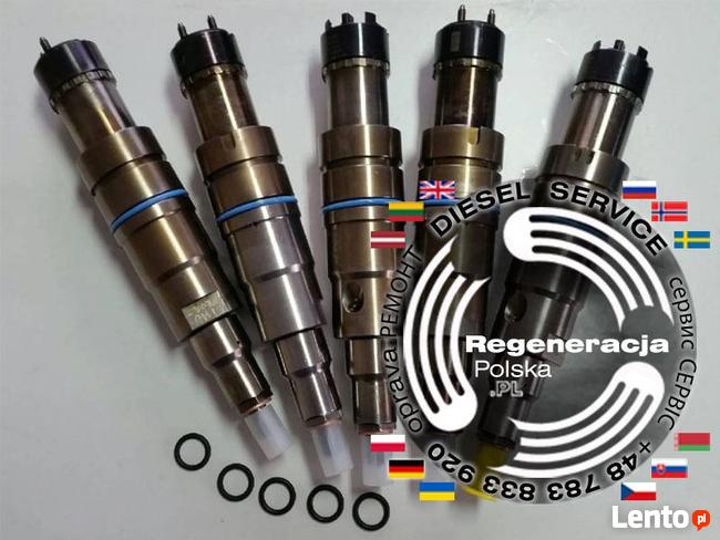SCANIA XPI wtryskiwacz regeneracja Cummins pompowtryskiwacz