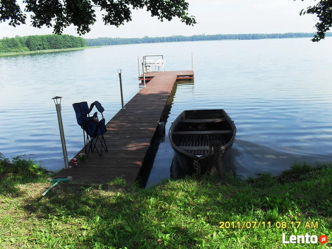Wczasy i weekendy na Mazurach nad jeziorem Leleskim