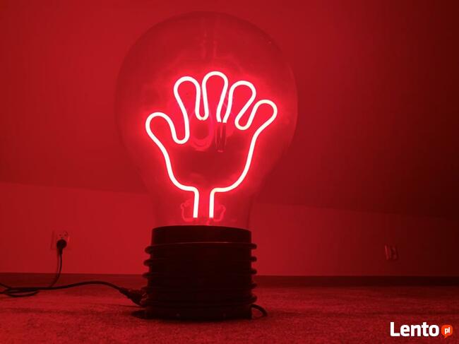 Stylowa lampa do stylowego pomieszczenia żarówka bar dom