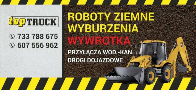 Wynajem koparko ładowarka koparka wywrotka Wałcz Jastrowie