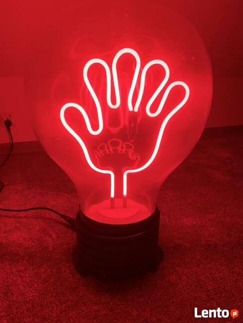 Stylowa lampa do stylowego pomieszczenia żarówka bar dom