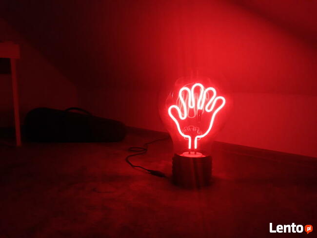 Stylowa lampa do stylowego pomieszczenia żarówka bar dom