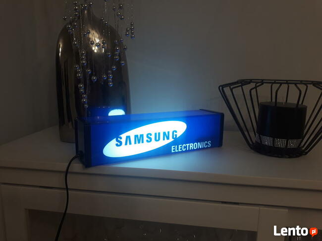 Kaseton lampka baner samsung reklama