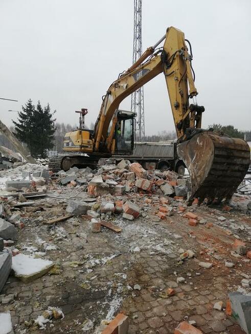 Koparko-ładowarka, koparka, transport