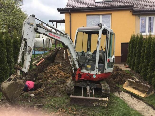 Usługi minikoparką na terenie Krakowa, Skawiny,