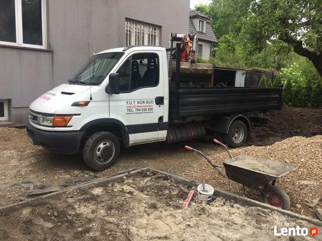 Usługi minikoparką na terenie Krakowa, Skawiny,