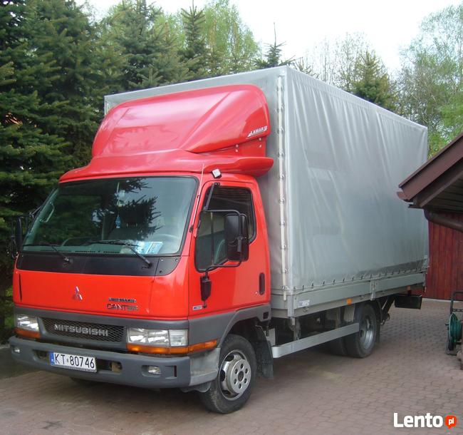 Bagażówka z windą samozaładowczą, transport pianin, przeprow