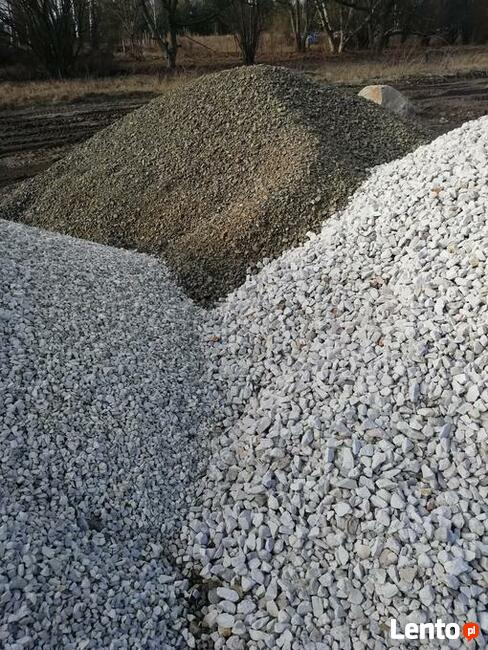 Kamień, tłuczeń, ziemia