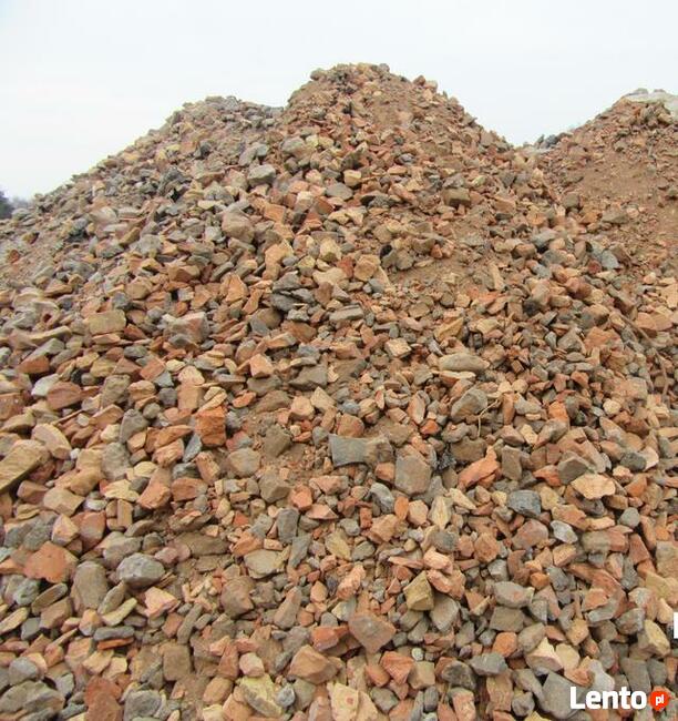 Kamień, tłuczeń, ziemia