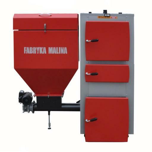 Piece Kocioł stalowy z podajnikiem piec podajnik 15kw 12kw