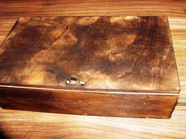 Skrzynka paka na klucze drobiazgi retro