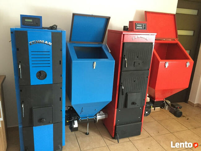 Żeliwny piec duo z podajnikiem piece kotły zenmar 15kw