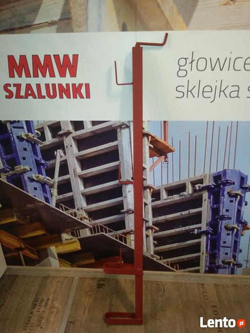 Słupek BHP budowlany