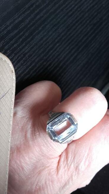 Rytosztuka stary pierscionek srebro KILKA IMAGO WARMETY