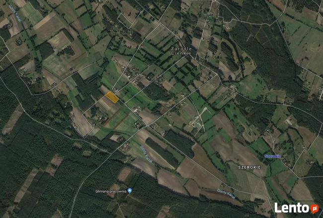 Działka budowlana Gutowo/ Zarośla Cienkie pow.toruński
