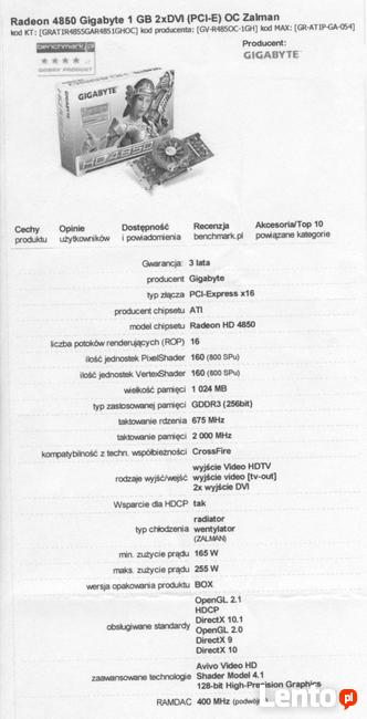 Karta graficzna Gigabyte GV-R485OC-1GH