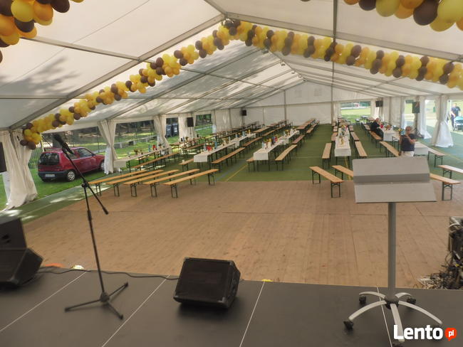 wynajem namiot hala namiotowa scena
