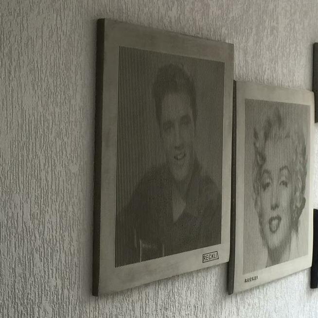 Beton architektoniczny płyty z betonu , fotobeton