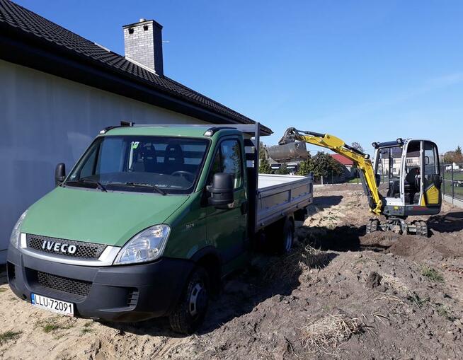 Usługi minikoparką Łuków, Siedlce, Radzyń i okolice