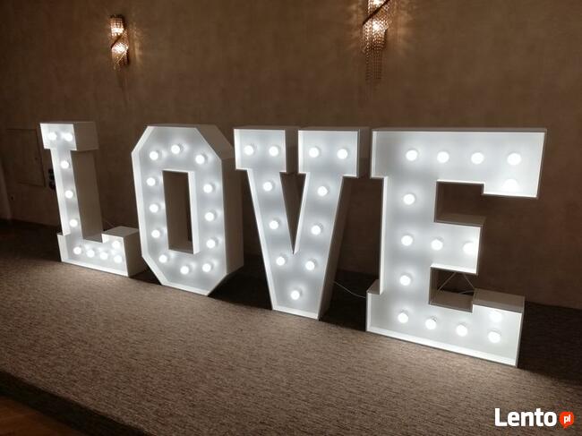 Atrakcje weselne, Napis LOVE, Ciężki Dym, Samochód INNE