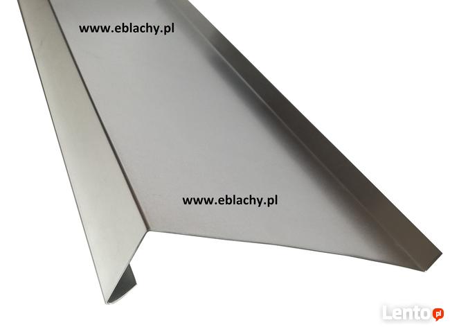 Obróbki blacharskie Pas nadrynnowy Wiatrownica Opierzenie