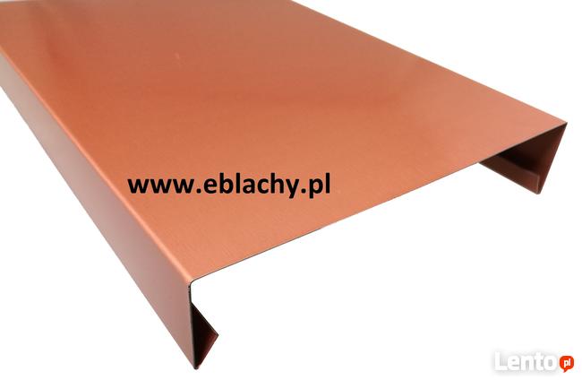 Obróbki blacharskie Pas nadrynnowy Wiatrownica Opierzenie