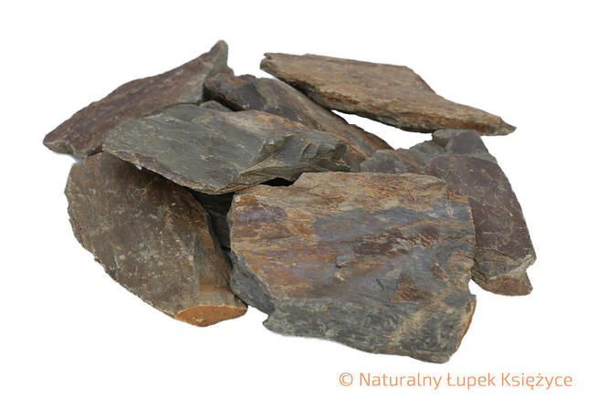 Kamień murowy luz, murki oporowe, łupek księżycowy, mury