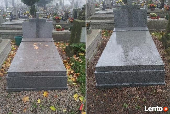 Sprzątanie grobów, mycie nagrobków, opieka nad grobami