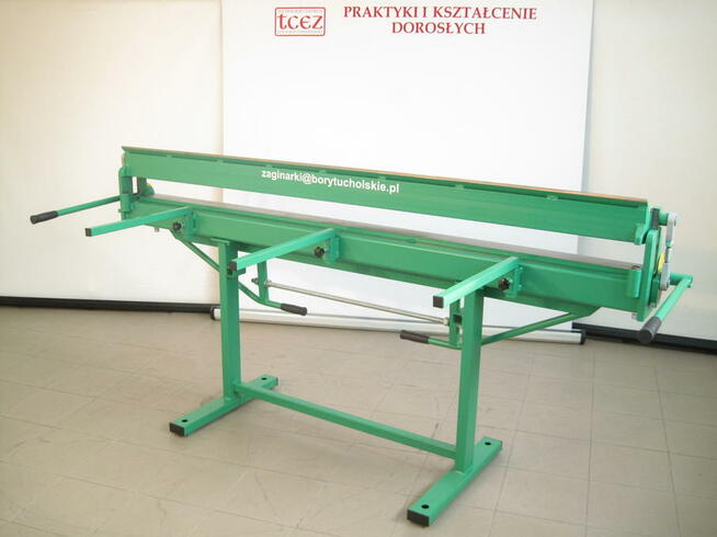 Giętarka, zaginarka do blachy-Tuchola ZGR-D 2000/0,8 DOWÓZ