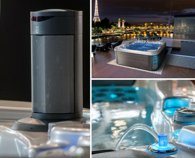 Jacuzzi ogrodowe minibasen wanna SPA premium hydromasaż