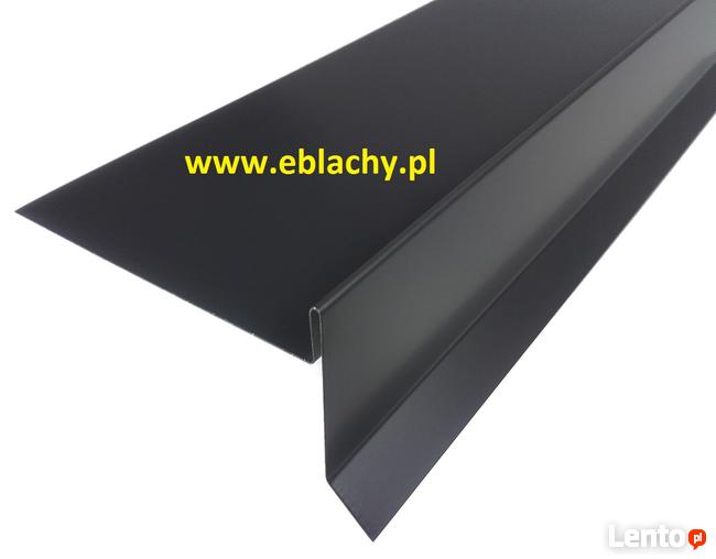 Obróbki blacharskie Pas nadrynnowy Wiatrownica Opierzenie