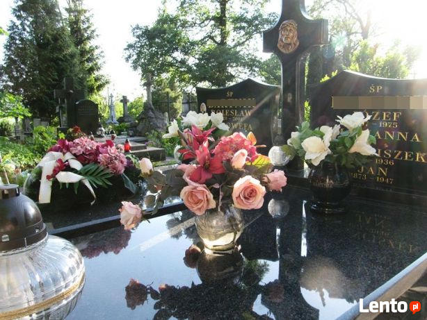 Sprzątanie grobów, mycie nagrobków, opieka nad grobami