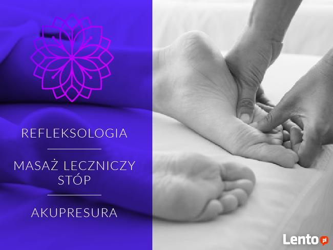 Refleksologia stóp, refleksolog, masaż leczniczy, akupresura