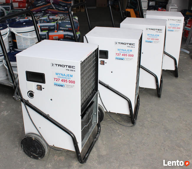 Wynajem osuszaczy powietrza Trotec TTK 350S - Lublin