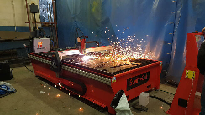 Cięcie, palenie, wypalanie blach plazmą CNC