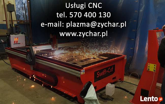 Cięcie, palenie, wypalanie blach plazmą CNC