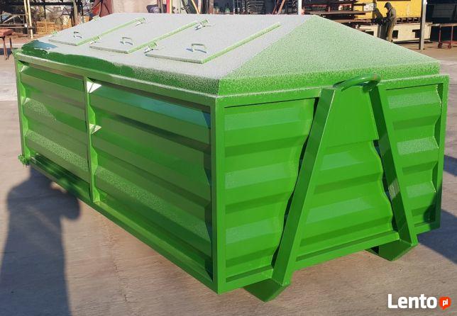 Kontener KP 7 klapowy na odpady, śmieci - Producent