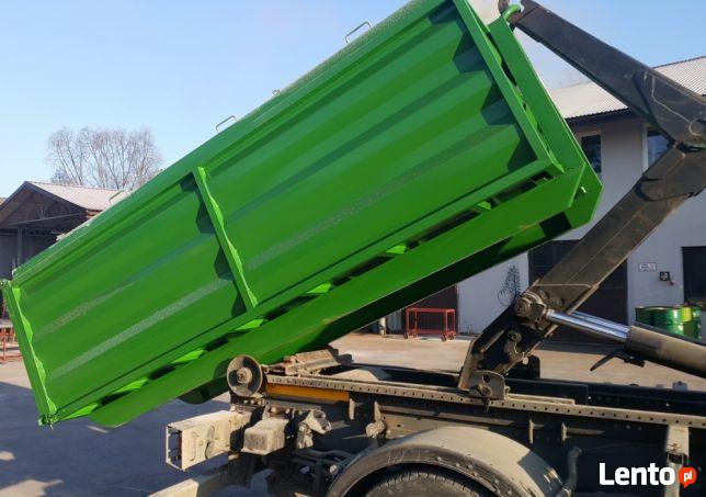 Kontener KP 7 klapowy na odpady, śmieci - Producent