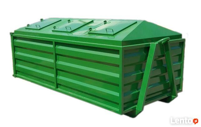 Kontener KP 7 klapowy na odpady, śmieci - Producent