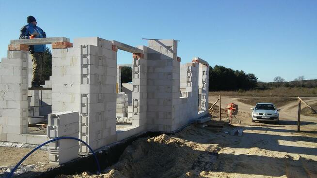 Budowa domów stan surowy. elewacje