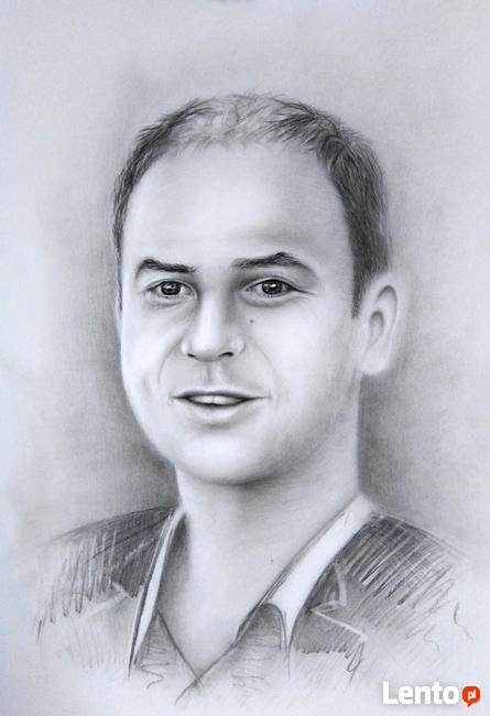 portret ołówkiem