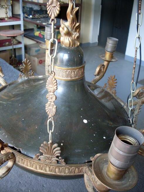 Renowacja Naprawa Odnawianie Lamp mosiężnych i żyrandoli