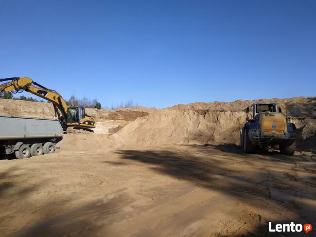 Rozbiórka wyburzenia koparka żwir