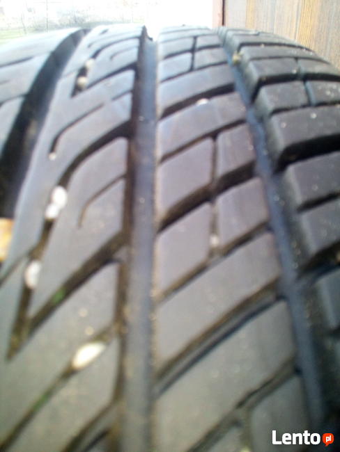 piękne opony i felgi aluminiowe 14 cali