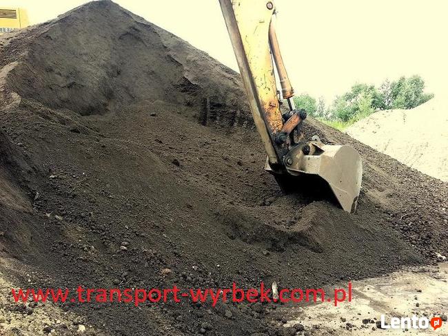 Ziemia ogrodowa PRZESIEWANA czarna humus z przywozem Sląsk